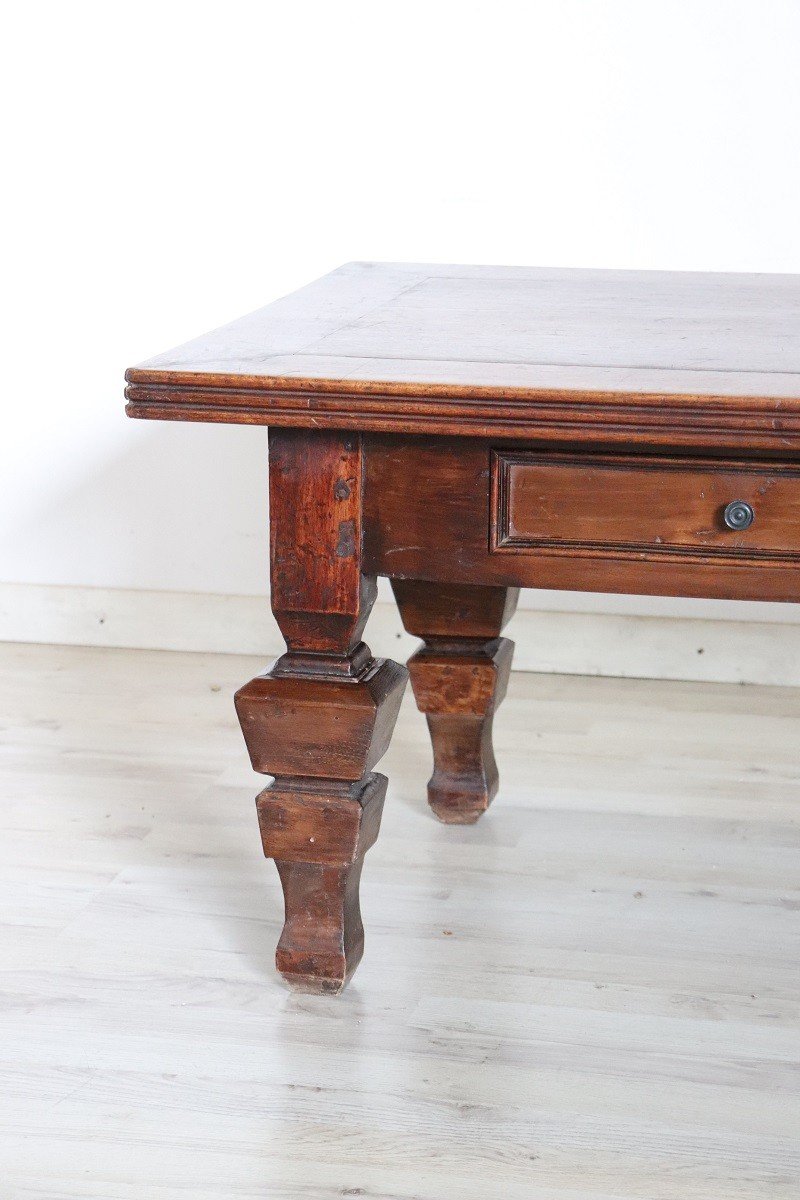 Tavolino da salotto grande rustico-photo-1