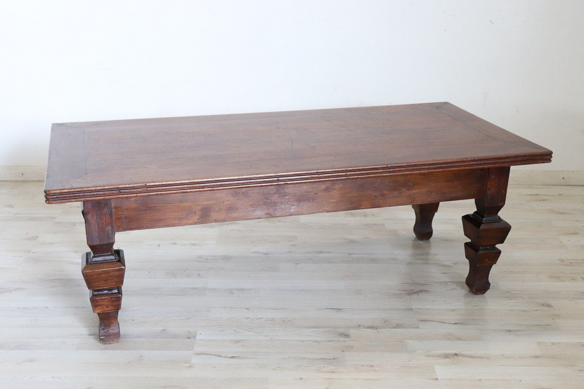 Tavolino da salotto grande rustico-photo-5
