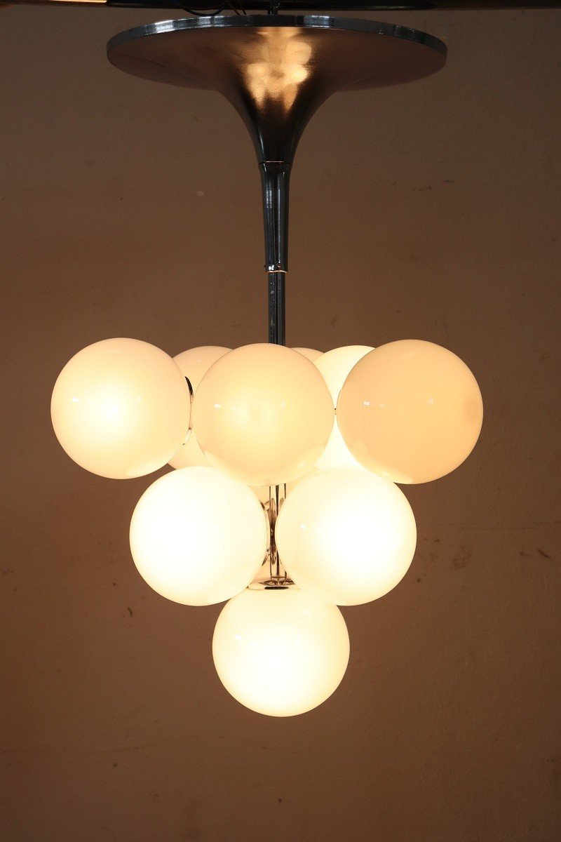 lampadario Space Age, 1960s-photo-2