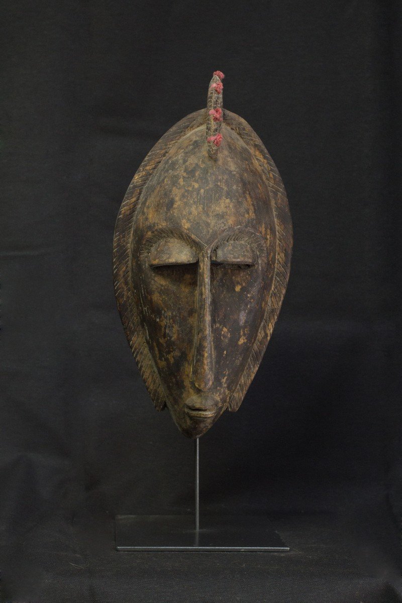 Arte Africana, maschera Bamana Kore, datata 1942