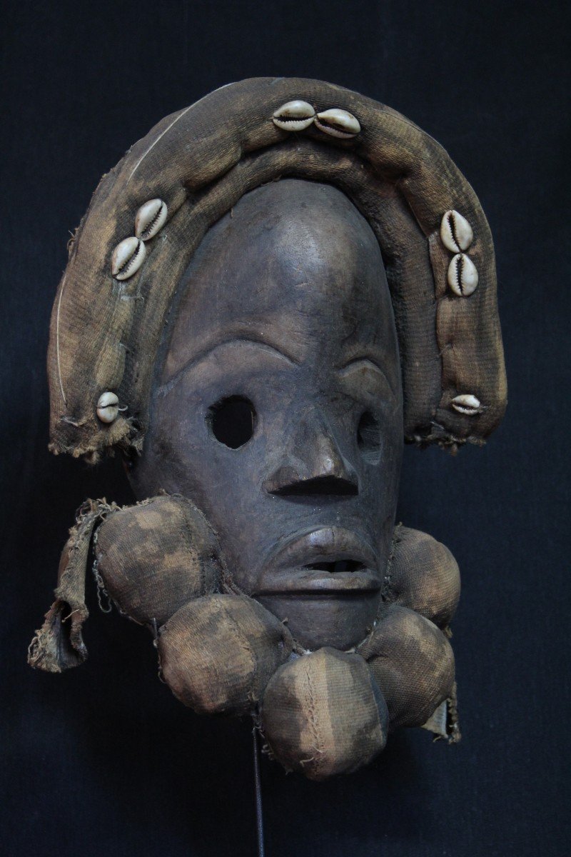Arte Africana: maschera Dan. Costa d'Avorio - Liberia - Guinea-photo-2