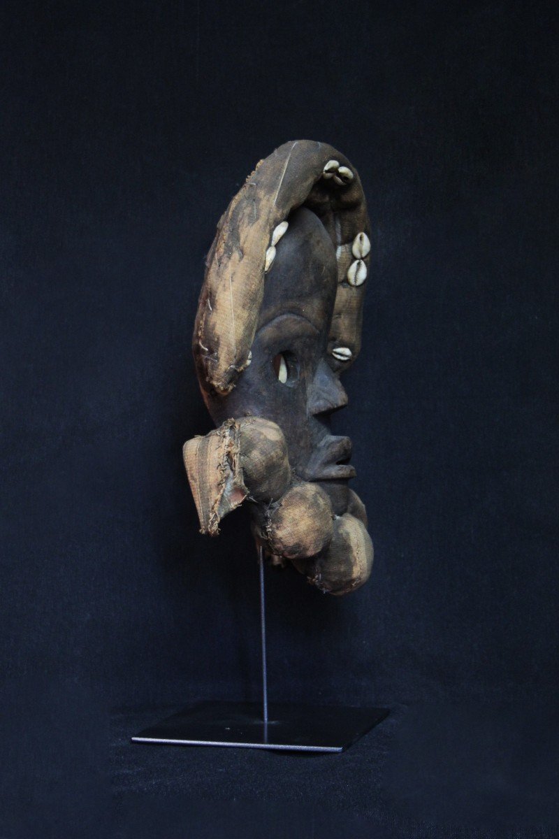 Arte Africana: maschera Dan. Costa d'Avorio - Liberia - Guinea-photo-4