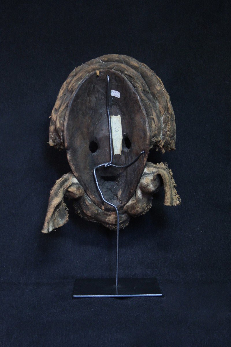 Arte Africana: maschera Dan. Costa d'Avorio - Liberia - Guinea-photo-1