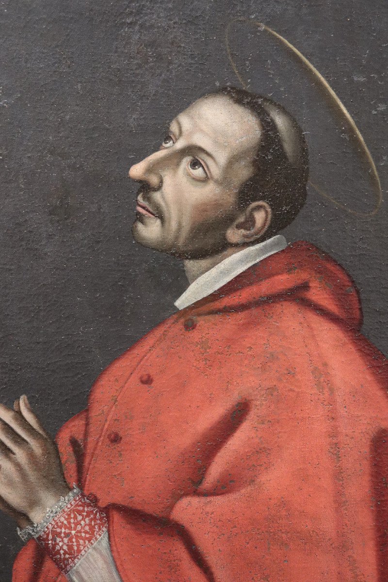  Francesco Boldrini (Firenze 1584 -1648) - S. Carlo Borromeo-photo-2