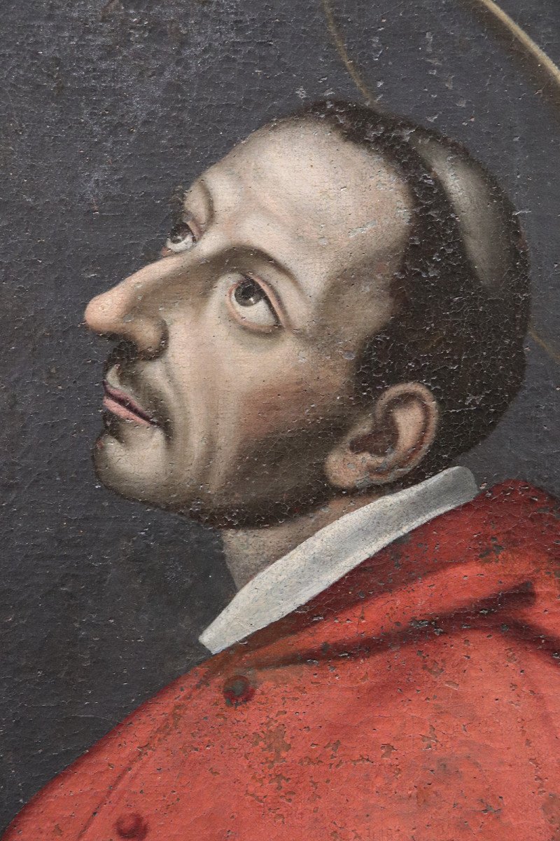  Francesco Boldrini (Firenze 1584 -1648) - S. Carlo Borromeo-photo-3