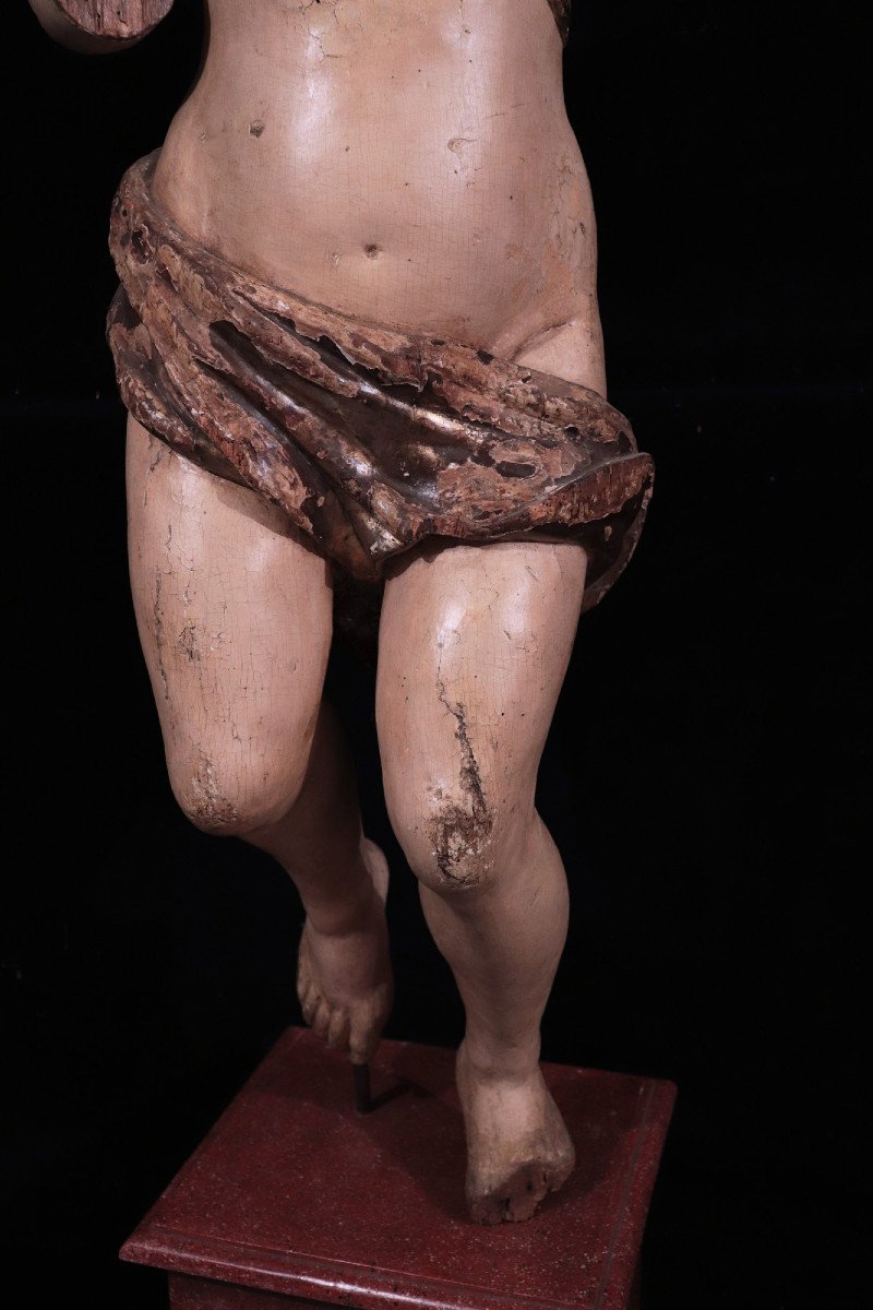 Grande Scultura: Putto policromo, '600-photo-4