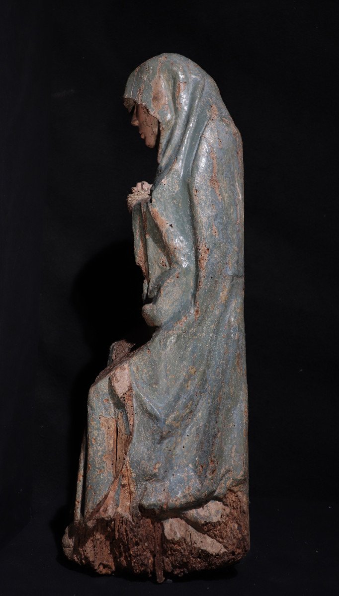 Scultura Lignea “Vesperbild”, Germania, Fine ‘400-photo-4