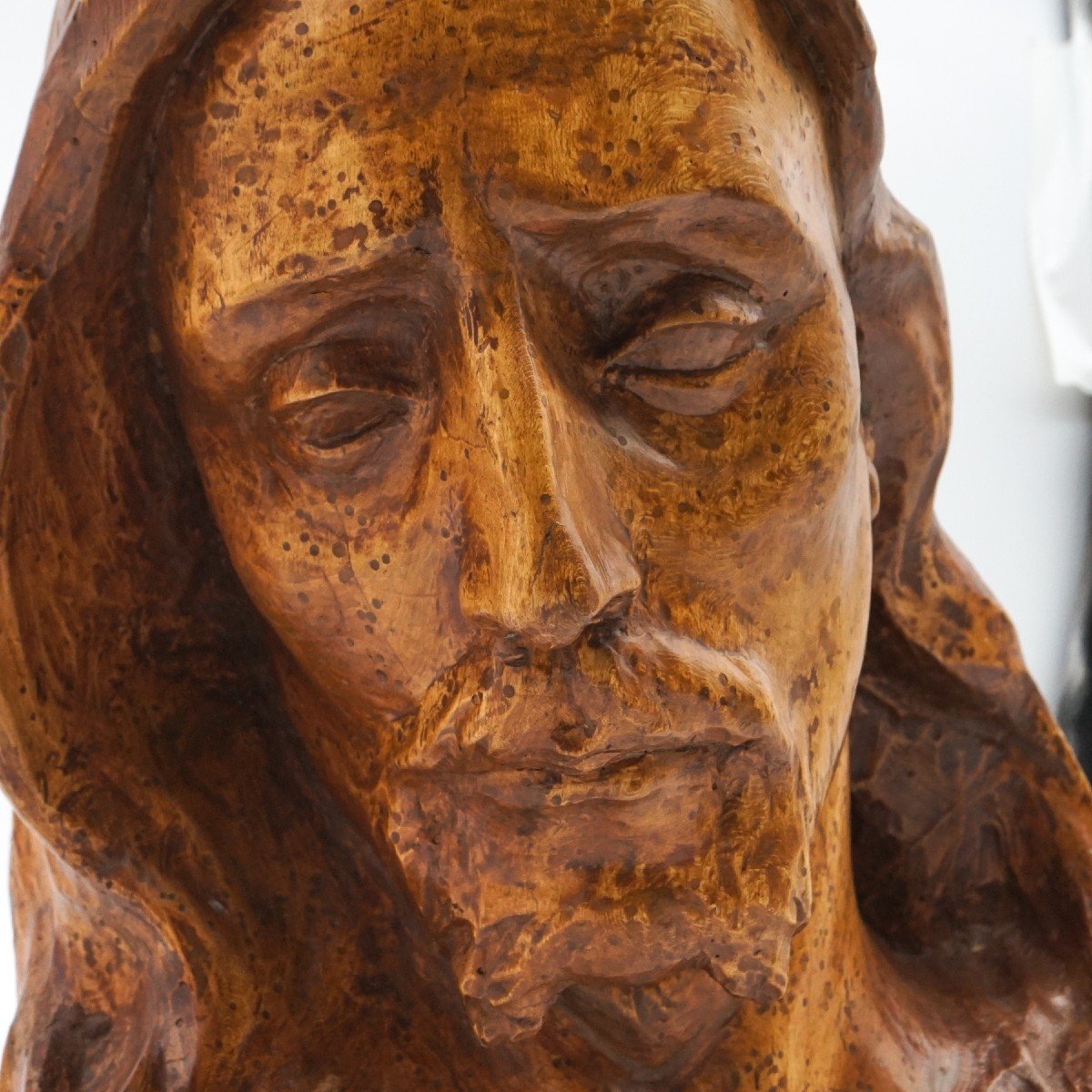 Busto di Cristo in Legno di Giordano Bittante-photo-4