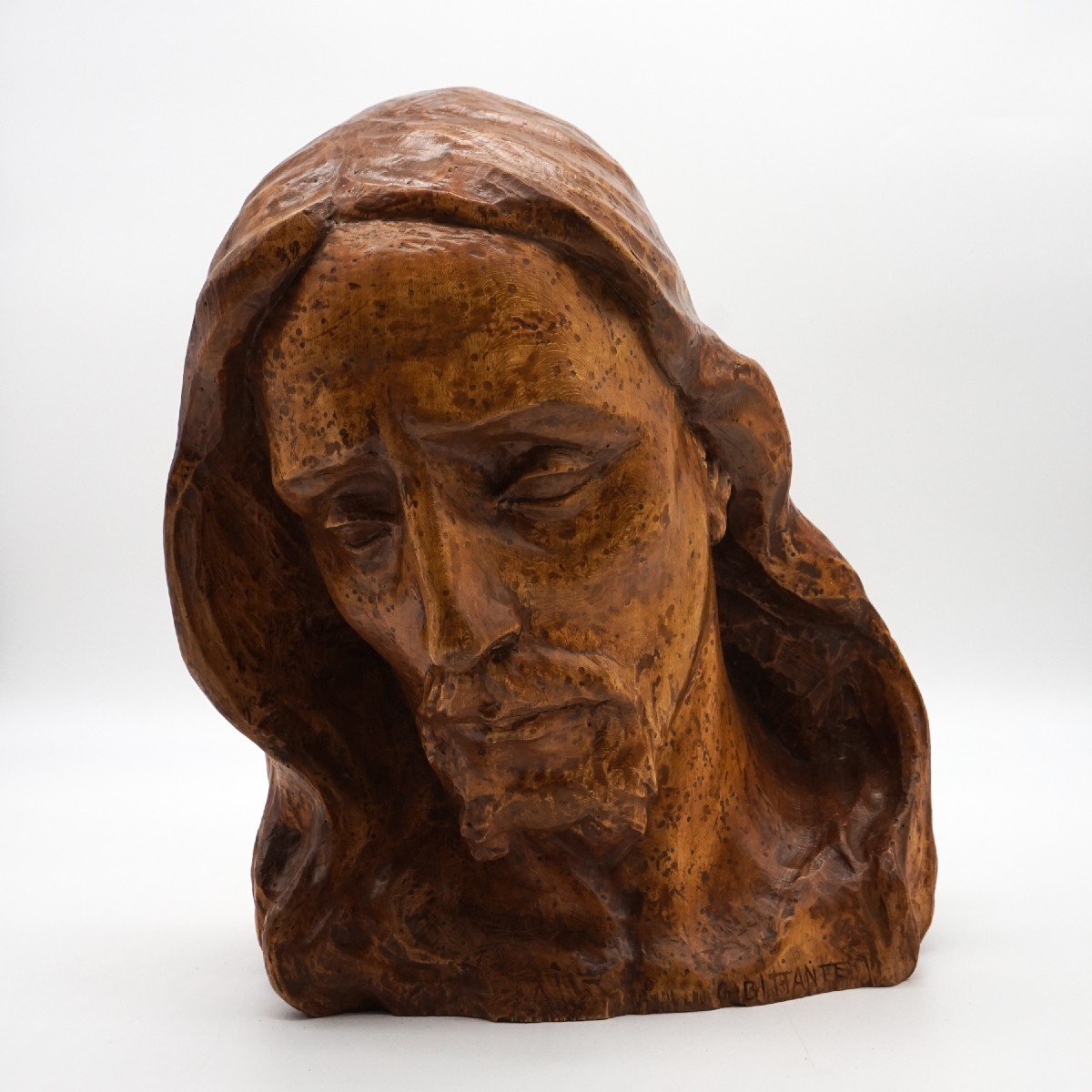 Busto di Cristo in Legno di Giordano Bittante