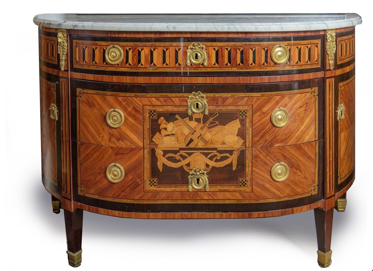 Commode piemontese - fine XVIII secolo