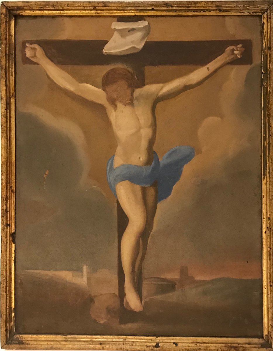 Ècole Italienne Du XIX Siècle, Christ Crucifié