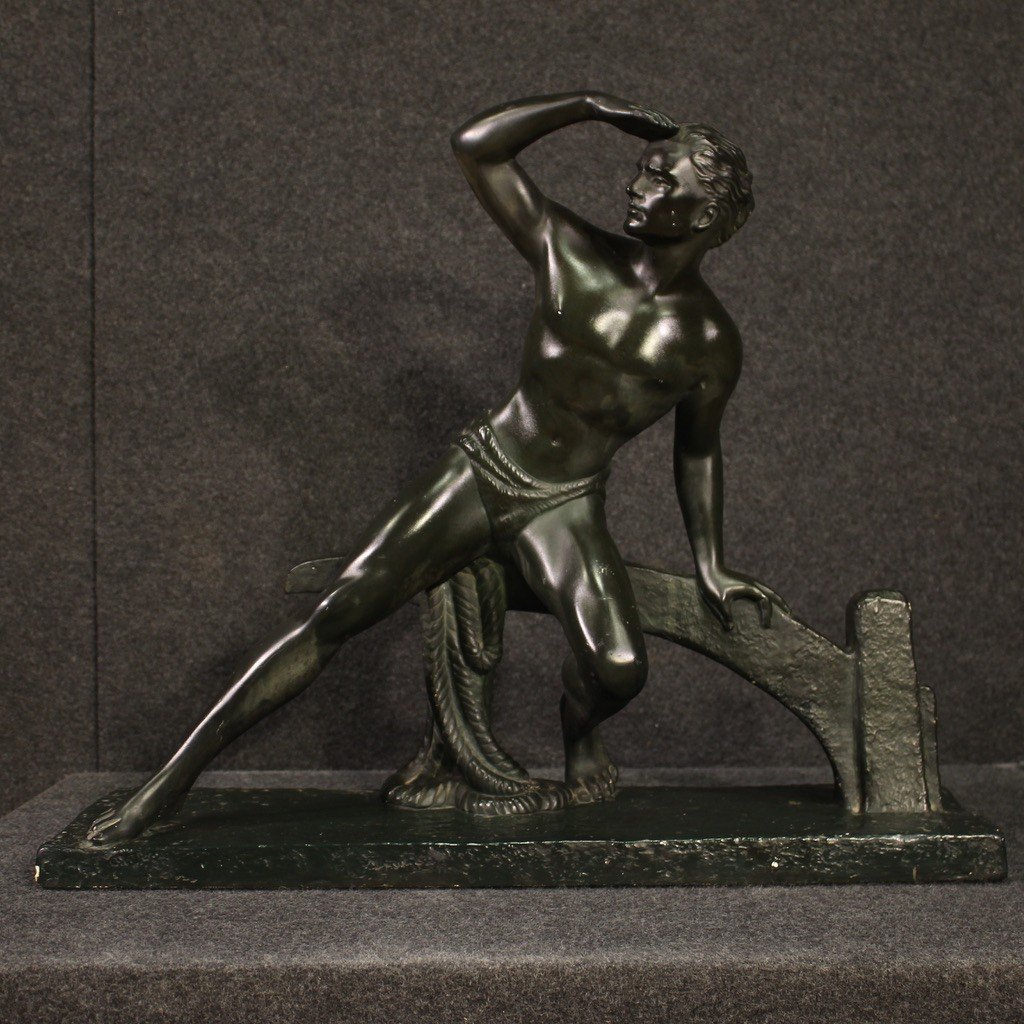 Scultura francese in gesso anni 40'