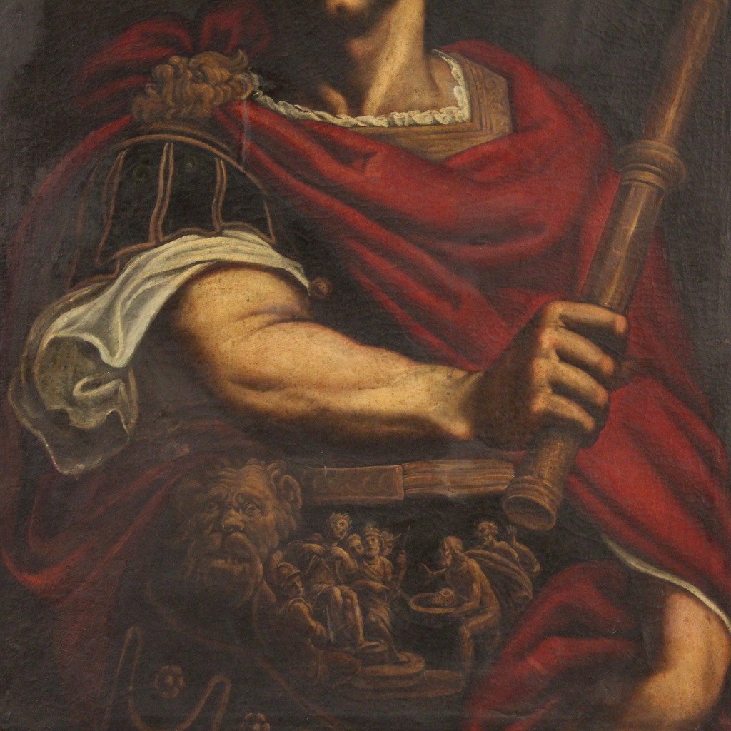 Raro ritratto di Giulio Cesare del XVII secolo-photo-4