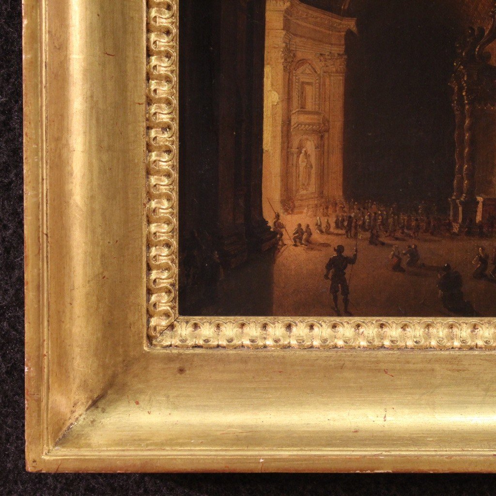 Louis Jean Desprez, veduta dell'interno di San Pietro del XVIII secolo-photo-4
