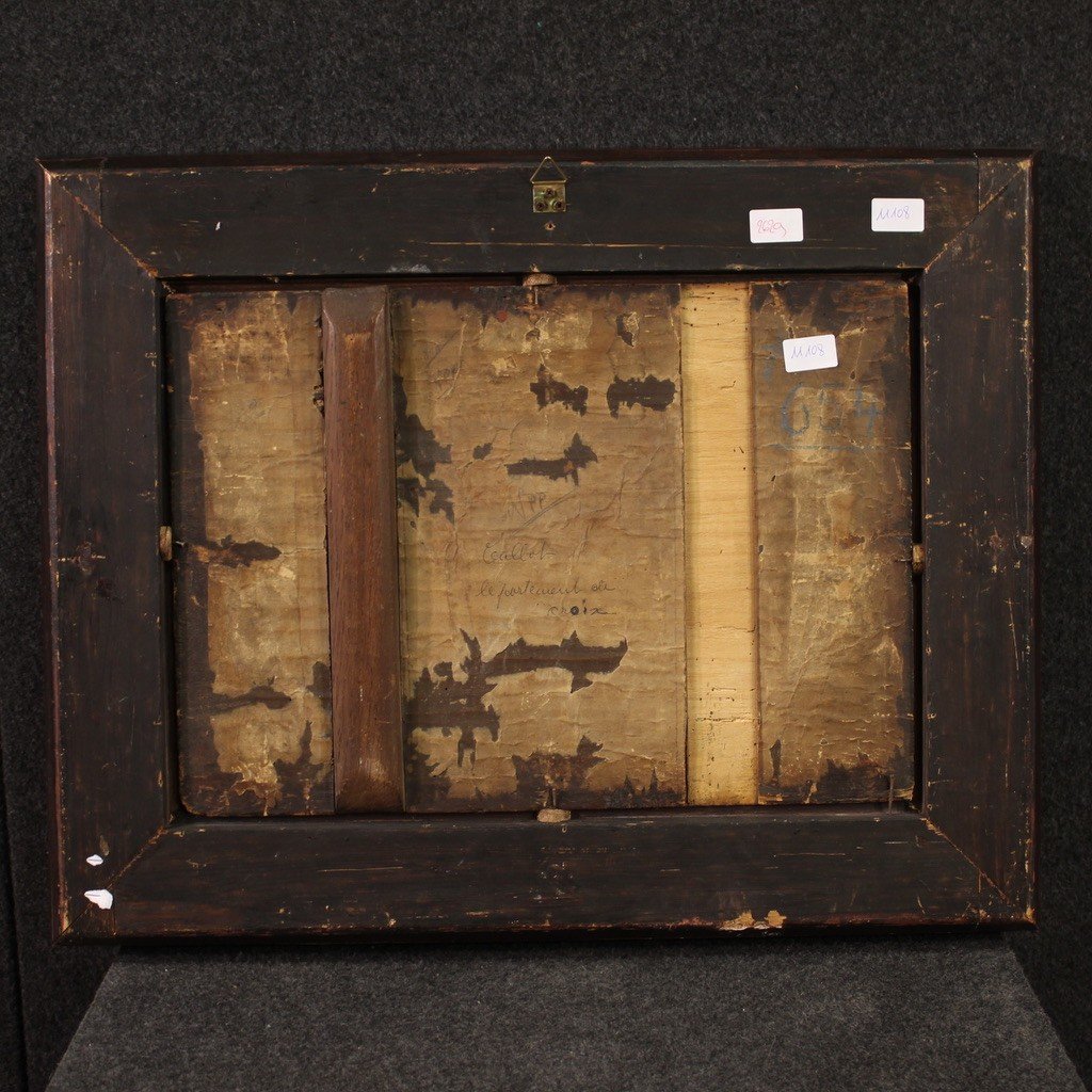 Tavola fiamminga del XVII secolo, Salita al Calvario-photo-3