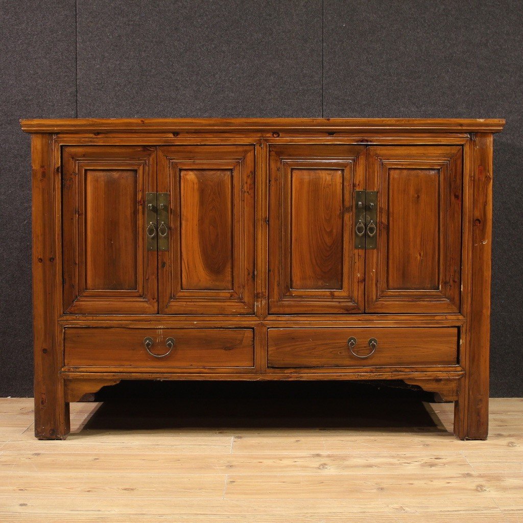 Grande credenza orientale del XX secolo-photo-6