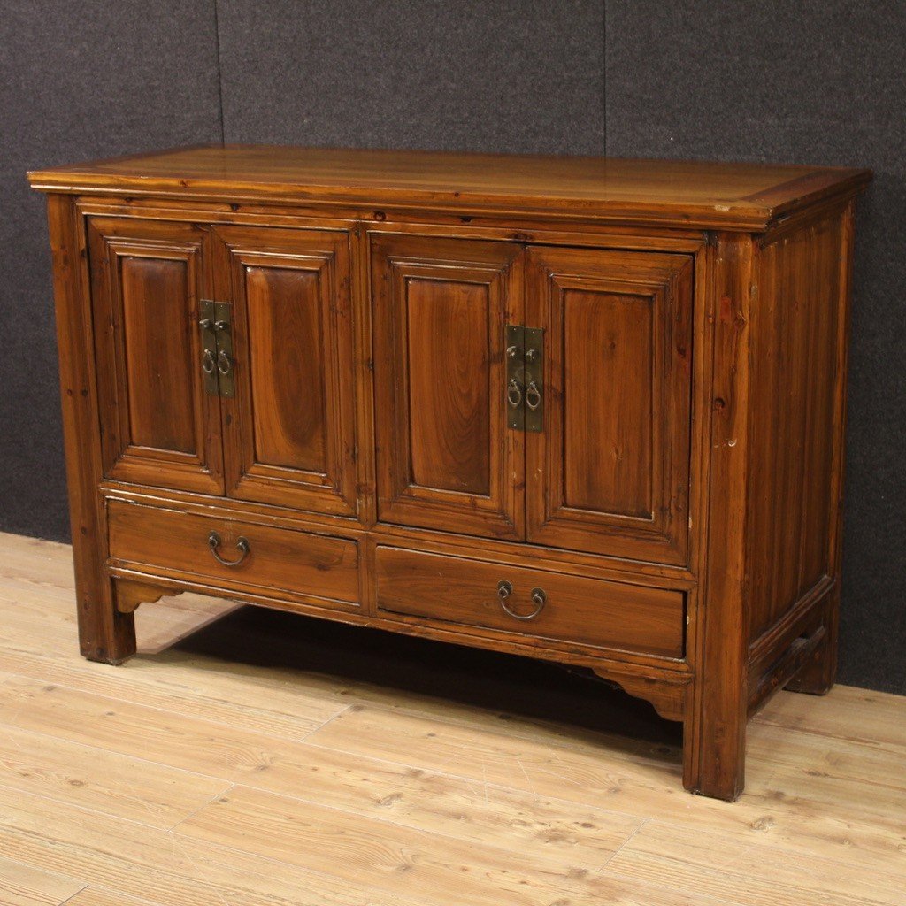 Grande credenza orientale del XX secolo-photo-7