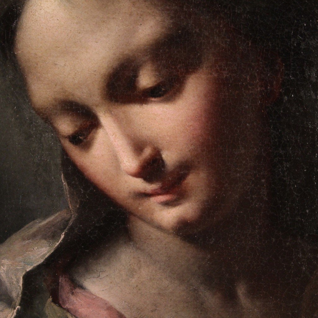 Splendida Madonna del XVI secolo, dipinto di scuola emiliana-photo-1