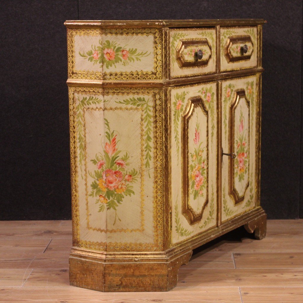 Elegante credenza veneziana del XX secolo-photo-3