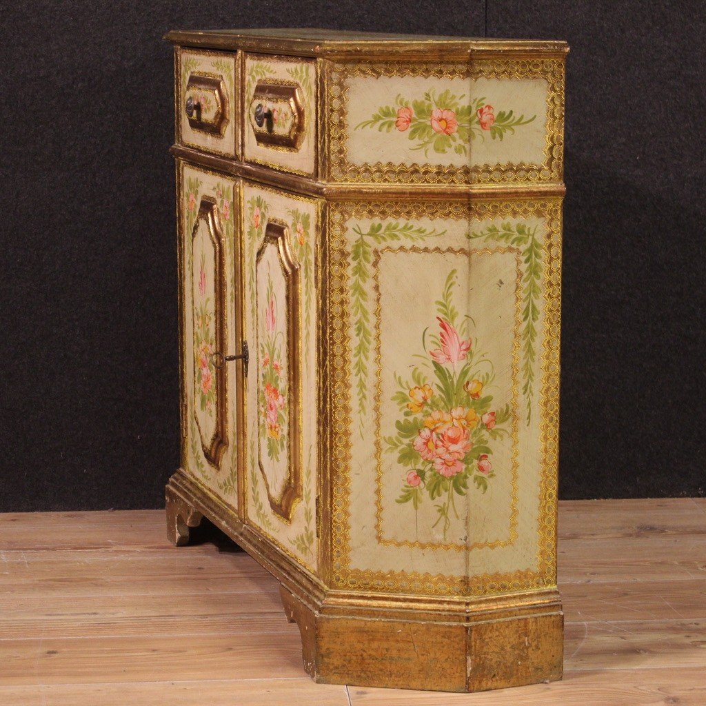 Elegante credenza veneziana del XX secolo-photo-8