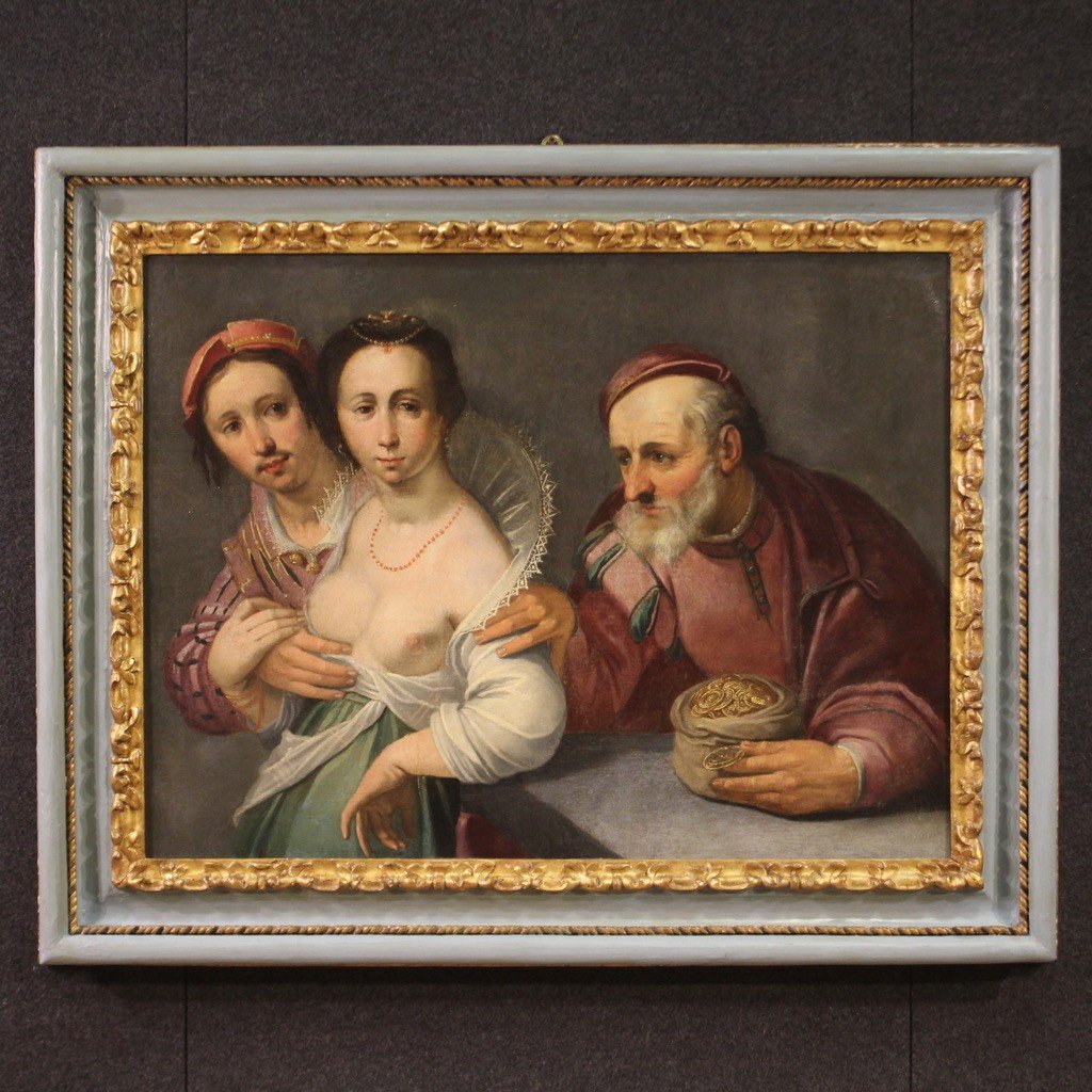 Quadro fiammingo del XVII secolo, L'Allegoria dell'Amore