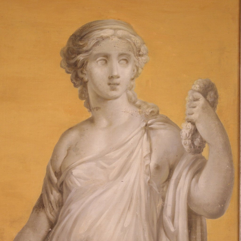 Grande quadro neoclassico del XVIII secolo-photo-2