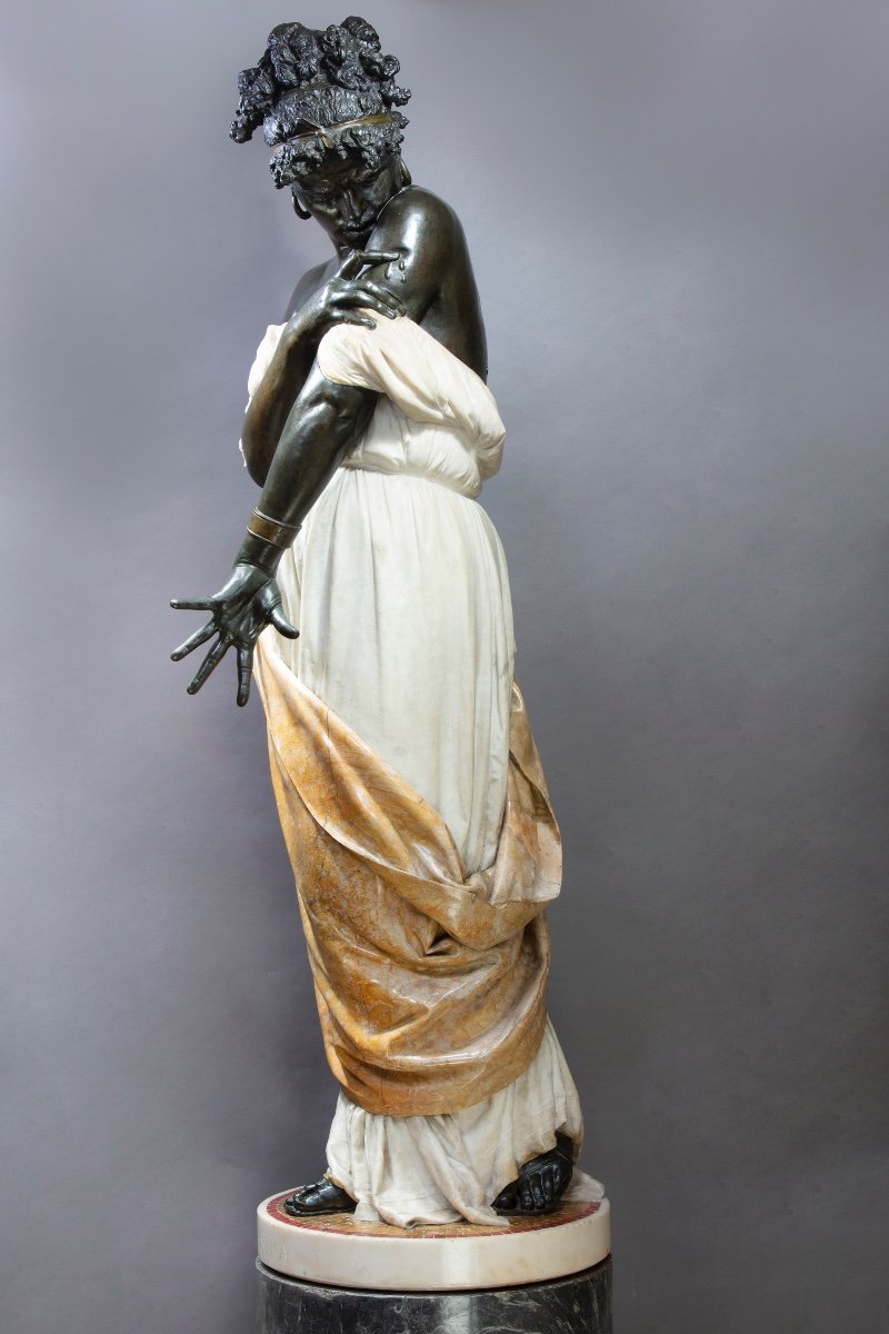 Scultura di Alessandro Rondoni (1841-??),"Sira"-photo-2