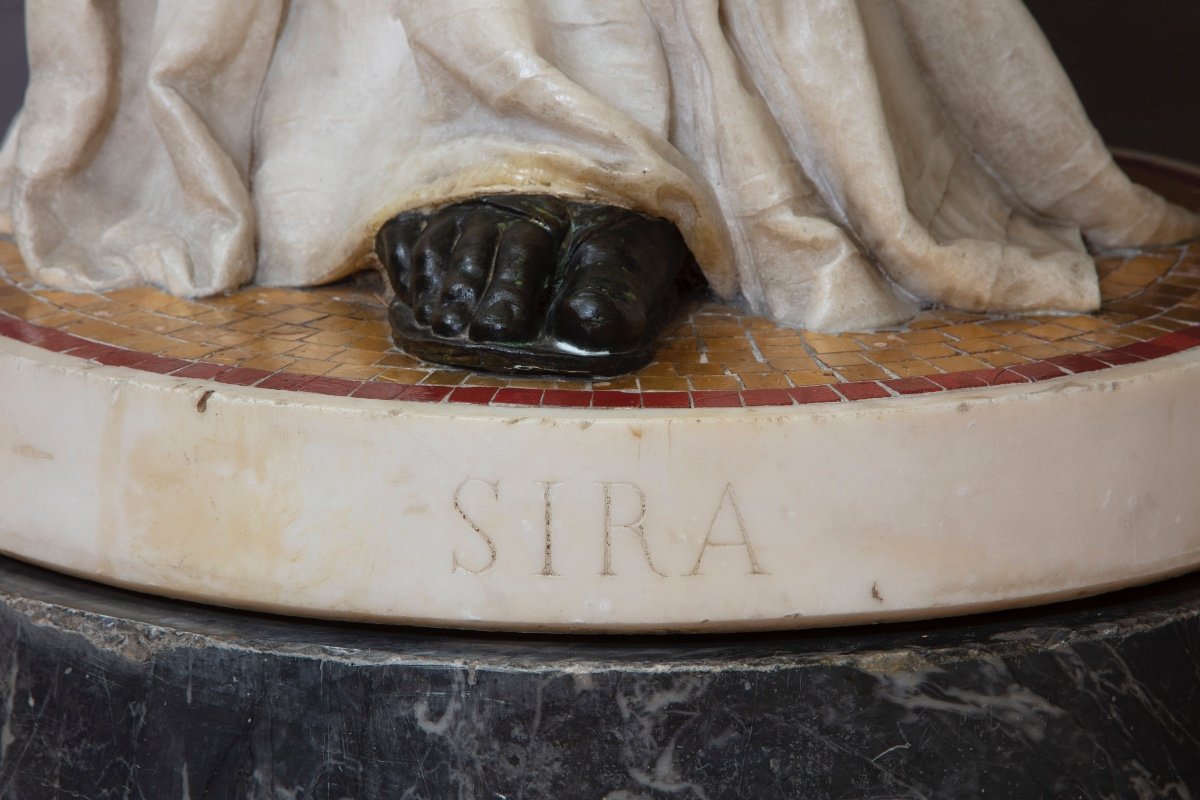 Scultura di Alessandro Rondoni (1841-??),"Sira"-photo-1