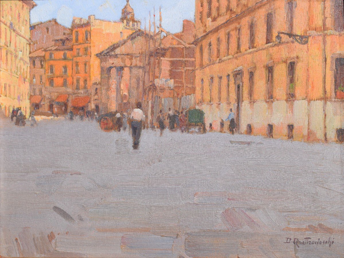 Domenico Quattrociocchi (Palermo 1872 – Roma 1941), Portico d’Ottavia