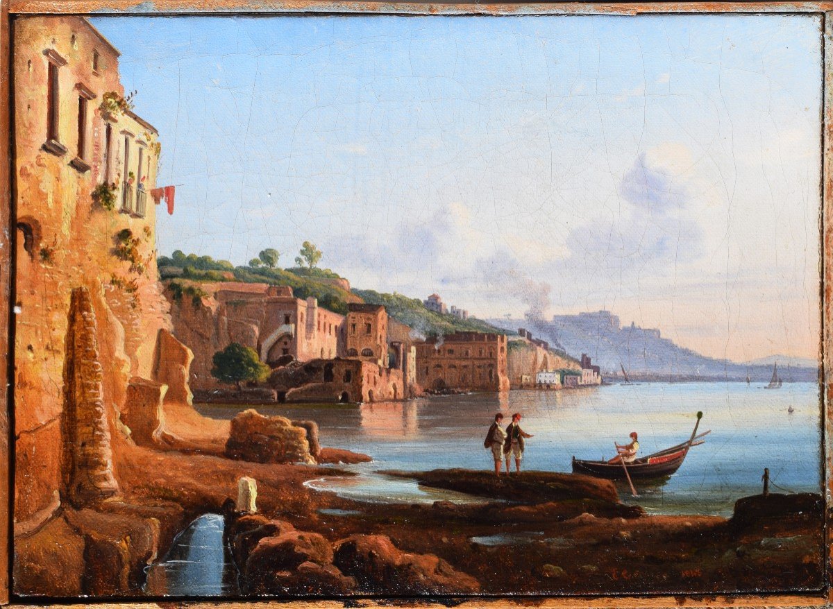 Ercole Gigante (Naples 1815 – 1860), Posillipo (1845)