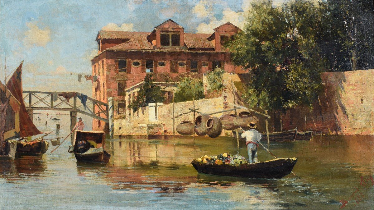 Bernardo Hay (Firenze 1864 – Capri 1931), Venezia (1882)