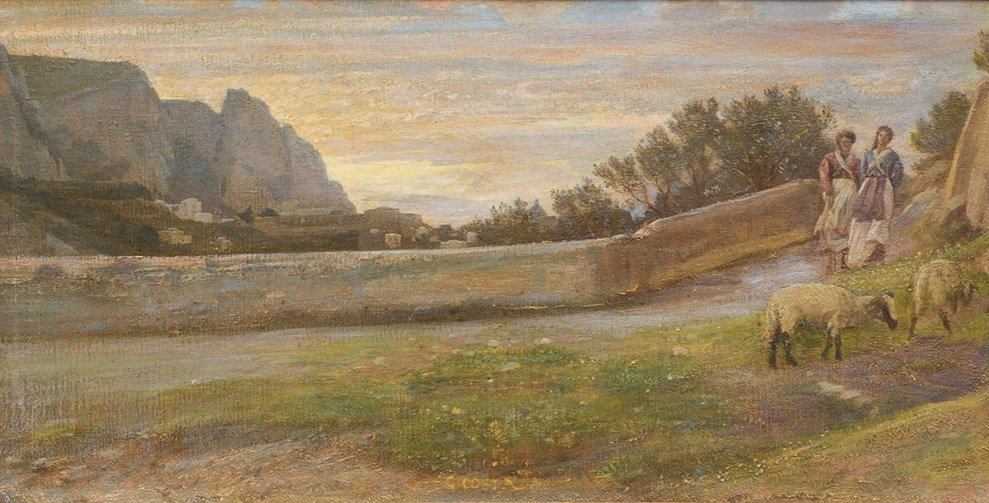 Giovanni Costa (Roma 1826 – Marina di Pisa 1903), Capri