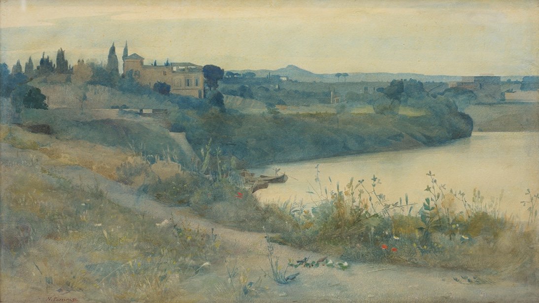 Norberto Pazzini (Verucchio 1856 – 1937), Villa di Claudio di Lorena