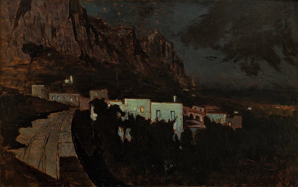 Mario de Maria (Bologna 1852 – 1924), Capri