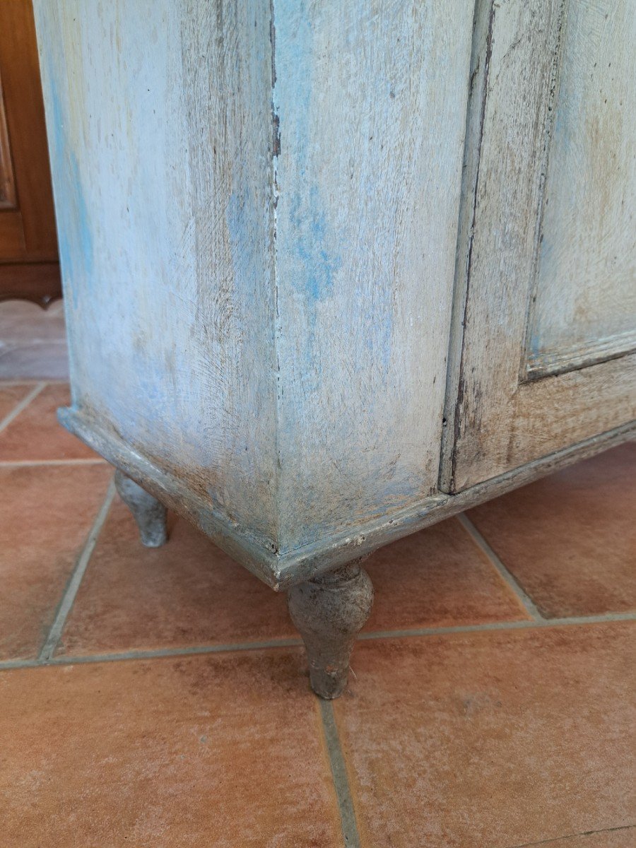 Piccola credenza laccata con étagère-photo-2