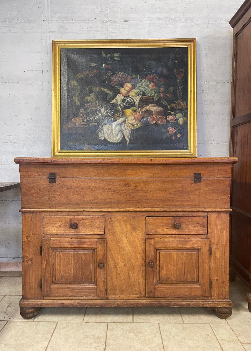 Credenza madia toscana in pioppo