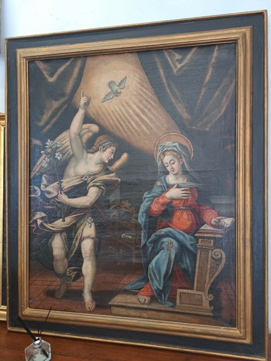 Annunciazione, scuola romana del 1600-photo-7