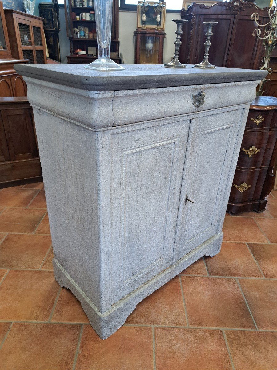 Credenza dell'Ottocento dipinta-photo-5