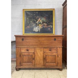 Credenza madia toscana in pioppo