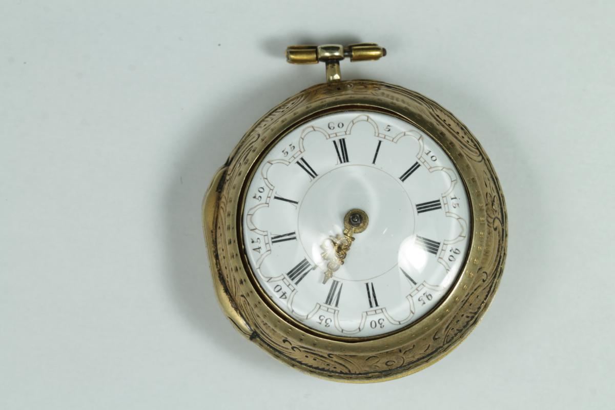 Montre De Poche Verge Fusee Anciennes Or