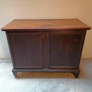 Credenza Bolognese in noce del 700 da convento monastico