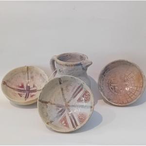 antiche ceramiche di epoca medievale Italiane