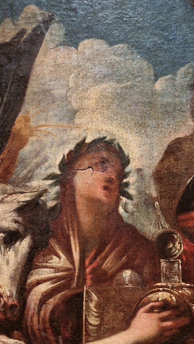 Il sacrificio di Minerva, Epoca '600, Francesco Maffei-photo-6