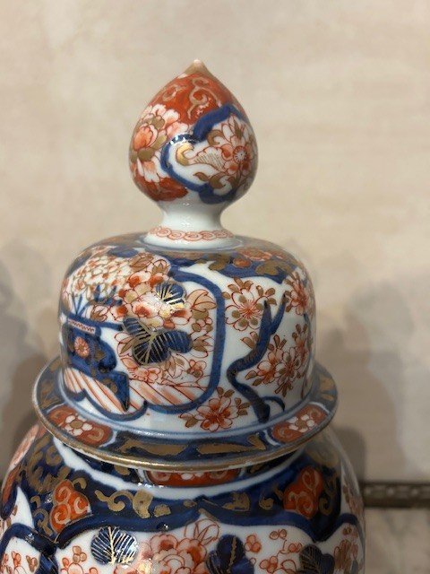 Coppia di potiches Imari-photo-4