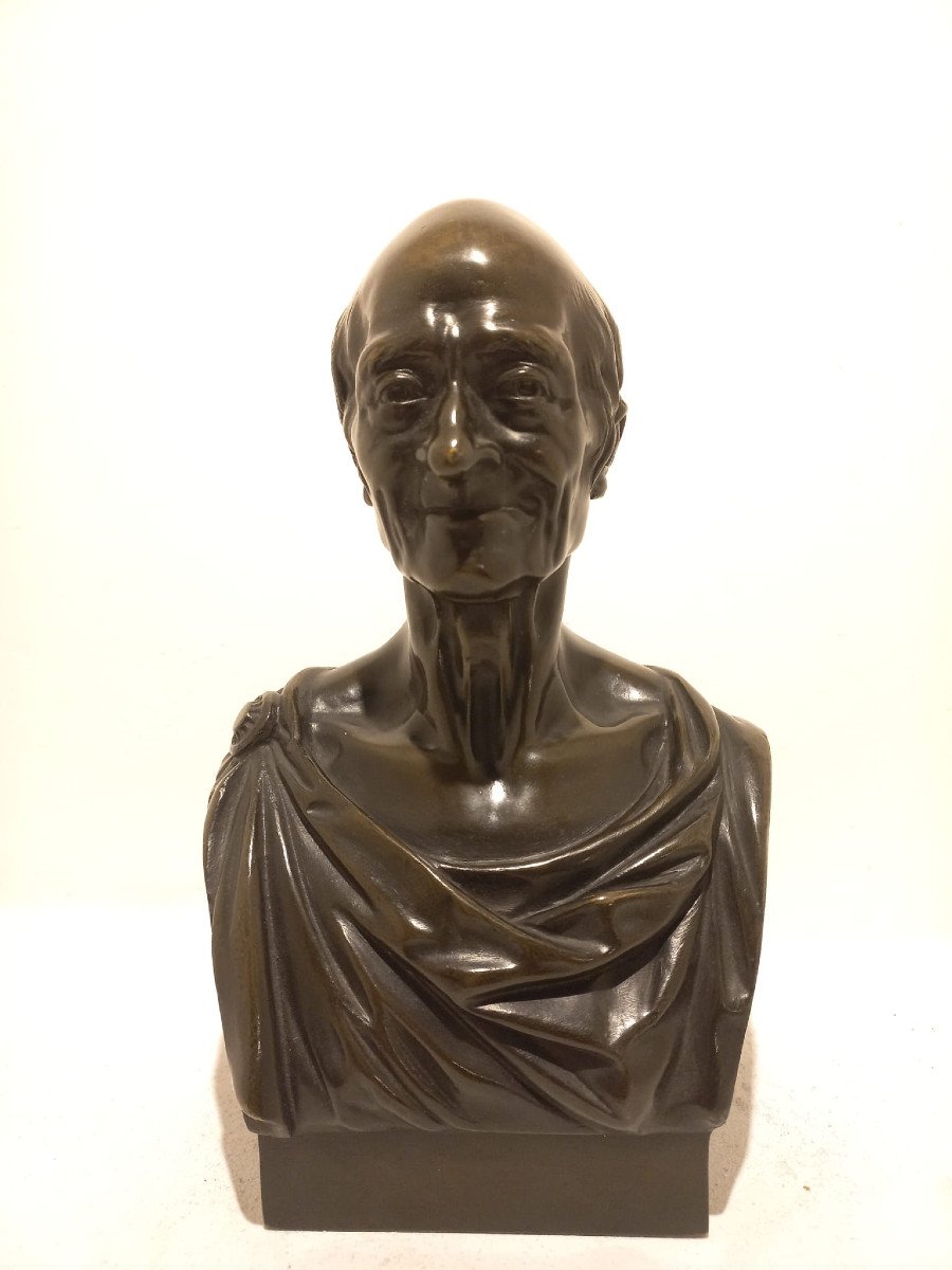 Busto di Voltaire, Jean-Antoine Houdon