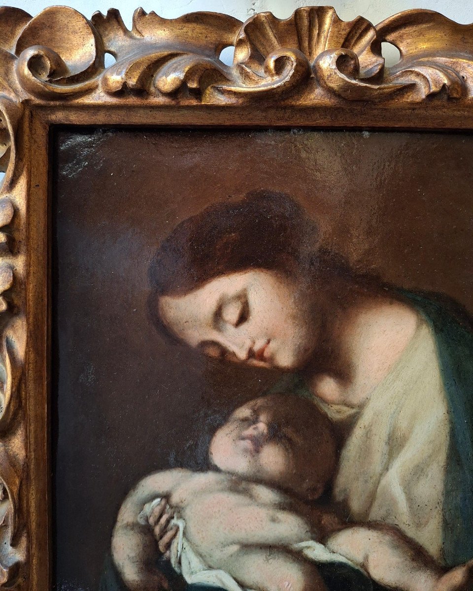 Madonna con Bambino, scuola lombarda-photo-3