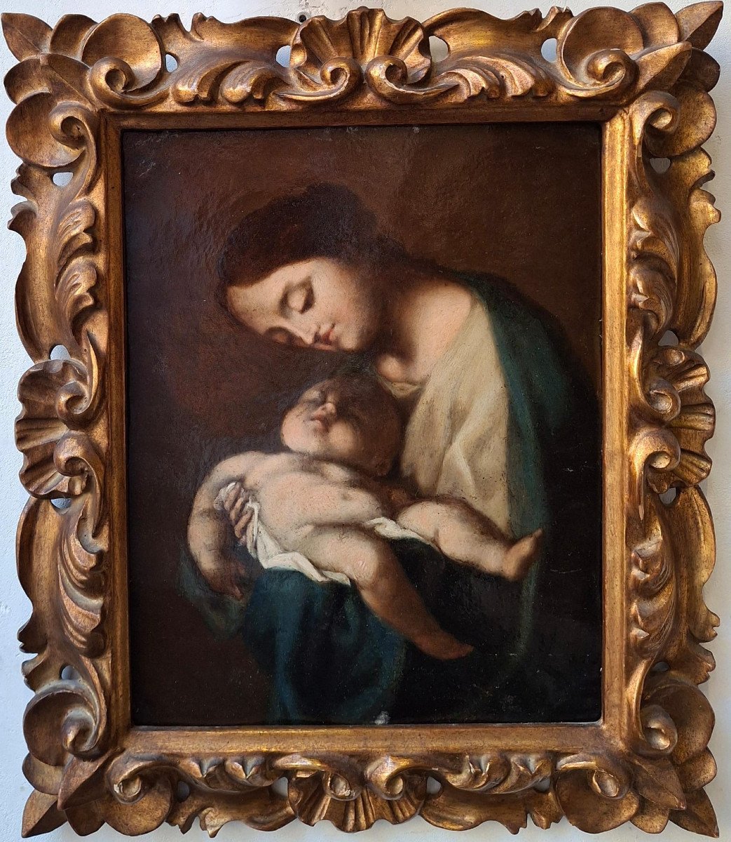 Madonna con Bambino, scuola lombarda