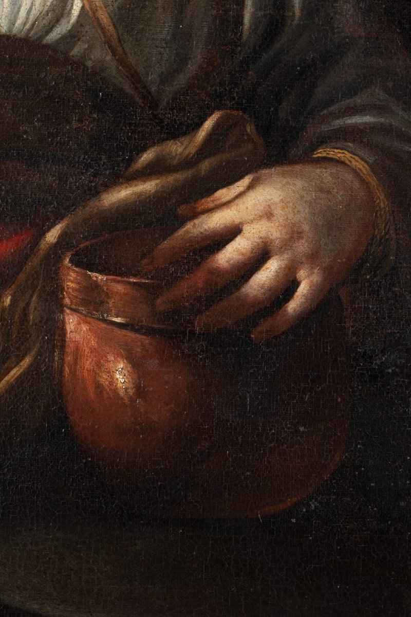 Samaritana al Pozzo, bottega di Luca Giordano-photo-3