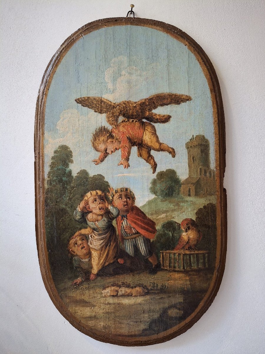 Enrico Albrici (Vilminore di Scalve, 1714 – Bergamo, 1773), Quattro scene-photo-3