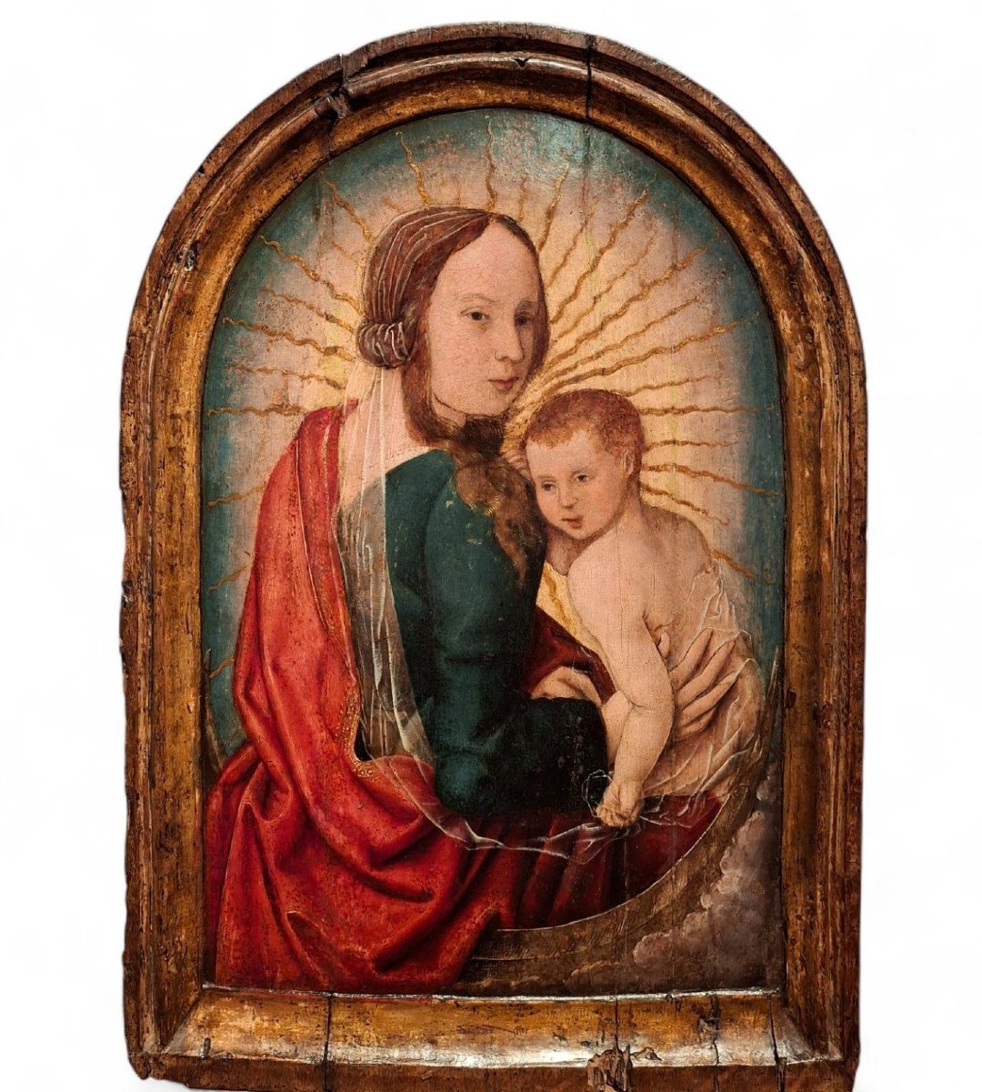 Madonna con Bambino, pittore fiammingo